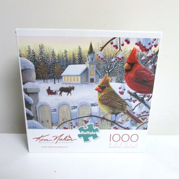 Buffalo Games Puzzles - Set of 4 Winter themed, 1000 pieces - Picture 2 of 16
